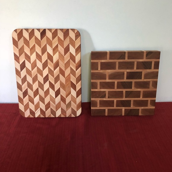 Butcher block cutting boards, cherry / maple long grain 20x24 - Picture 2 of 13